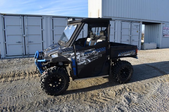 (Inv.51071) 2017 Polaris Ranger 1000 High Lifter, 230 hours, 4x4,