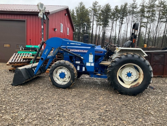 (Inv.51039) Farm Trac FT675DTC Tractor, Loader, Bucket, 4 Wheel drive, 1503 Hours