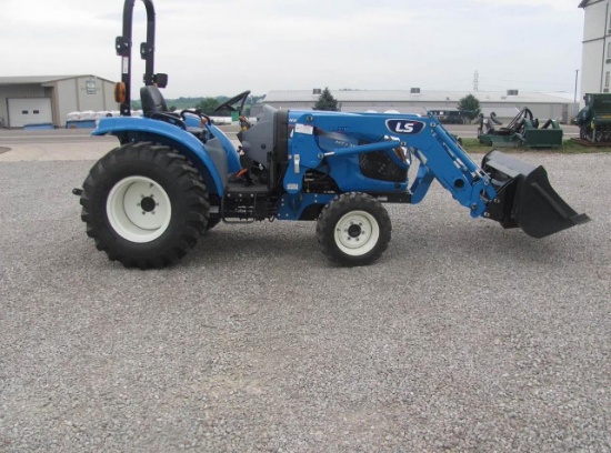 (Inv.51031) 2023 LS MT335 Tractor with Loader, 35 Hp, Hydrostatic, Industrial Tires, 78 Hours