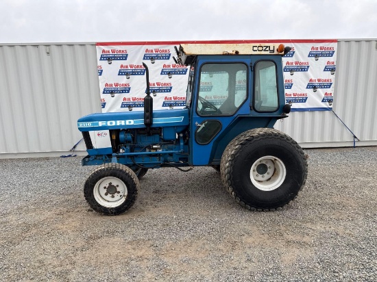(Inv.51040/591) Ford 2110 Tractor, 4x4 w/cab Heat, Aux Hyd on Back, Nice Running Tractor