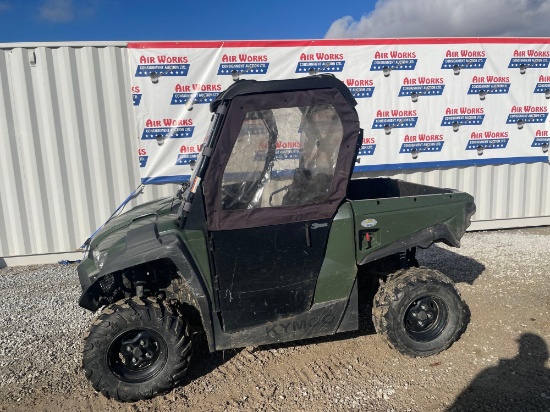 KYMCO UXV450i Side by Side 997hrs w/Dump Bed SN# RFBUR32A1MB780232