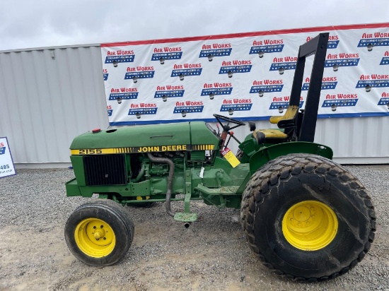 John Deere 2155 Tractor SN# L02155G735106