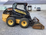 (Inv.51004) New Holland L220 Rubber Tire Skid Loader, 2492 Hours, Aux. Hydraulics, Open Cab
