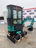 2024 AGT QH13R Mini Excavator Unused 0hrs Enclosed Cab SN# QH13R202411210203