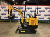 (Inv.51018) 2024 MIVA VA15 Mini Excavator, 13.5 Hp Gas Engine, Aux. Hydraulics, Back Fill Blade