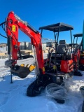 2024 AGT NT18K Unused - Mini Excavator, SN NT18K2024L0829002, Kubota Diesel