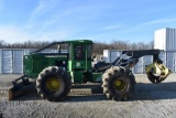 (Inv.51073) 2016 John Deere 648L Log Skidder, 12,605 hours Runs and Operates