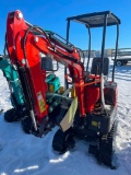 2024 AGT MX15R Mini Excavator Unused 0hrs SN#MX15R20249000053