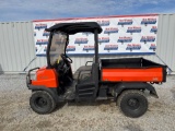 Kubota RTV900 Side-by-side, 4x4 w/ dump bed, 3550 hrs.