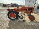Allis Chalmers B Tractor w/Mower Deck - motor ceased up