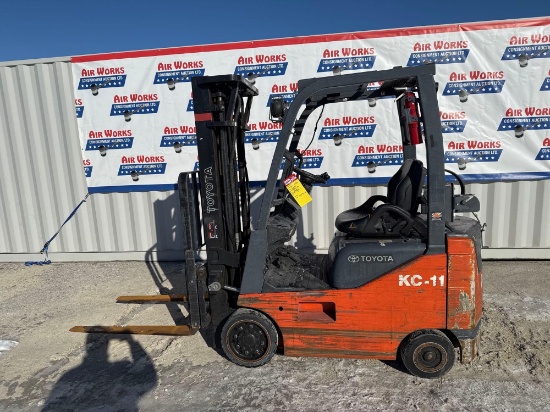 Toyota 8FGCU15-Forklift 17057.4 hrs., LP Gas, SN20202