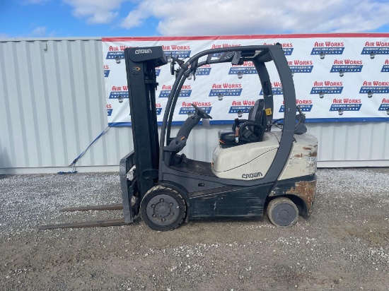 2018 Crown Forklift, Mod C51000-50, 3782 hrs., SN10069945, 5000# lift, 3stg mast, LP gas