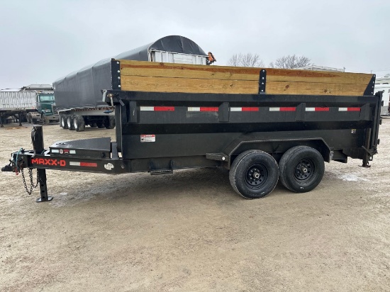 2021 MAXX-D 14' Dump Trailer VIN#