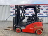 2013 Linde Forklift Mod. H20, 15,688hrs, SN H2X391D00654, 4000#lift, 3stg mast, LP gas