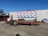 2011 Corn Pro Flat Bed Trailer, 7'x18', with ramps