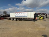 2016 PJ Gooseneck 32' Trailer w/ hyd jack, dove tail and winch