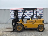 Caterpillar Forklift GP40 2 stg mast 8000#lift, 46