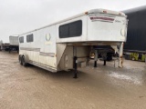 4 Horse Slant Trailer VIN# 5GSGH30242S001327