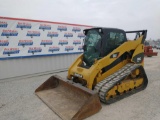 2007 Cat 289C Skid Steer 4583hrs 2-Speed High Flow SN# CAT0289CVJMP00282