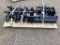(Inv.52064) 2024 MIVA 9 Pc. Mini Excavator Attachment Set