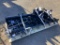 (Inv.52002) 2024 MIVA 8 Pc. Mini Excavator Attachment Set