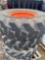 Set of 4 loader tires