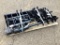 Hydraulic Auger Skid Loader Attachment Set, Includes 8