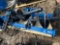 Hydraulic Auger Skid Loader Attachment Set, Includes 8