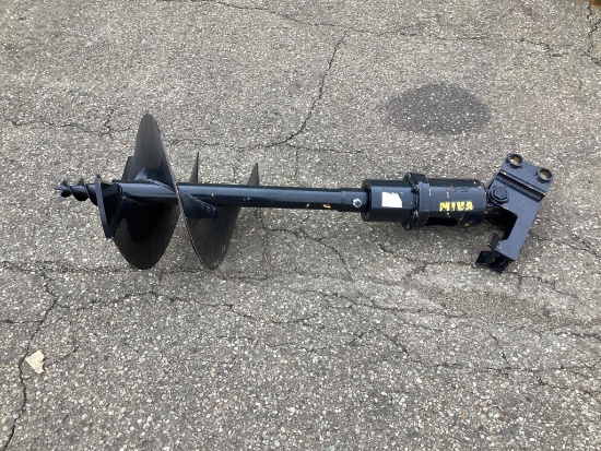 (Inv.52017) 2024 MIVA 16" Auger Excavator Attachment