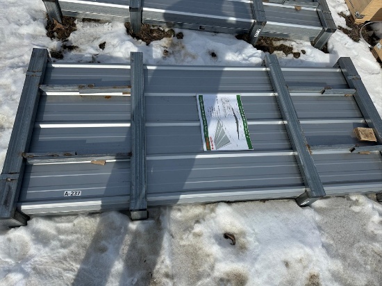 7FT Long Galvalume Corrugated Steel Panel 100 PCS.