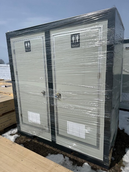 Portable Double Restroom