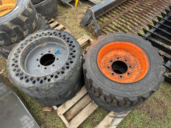4- Skidloader Wheels