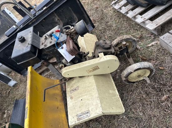 Sears 3 Pt. Gas-Powered Tiller