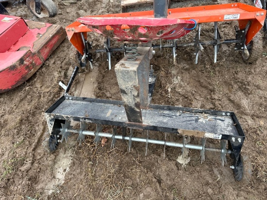 40" AERATOR. RIDE-ON