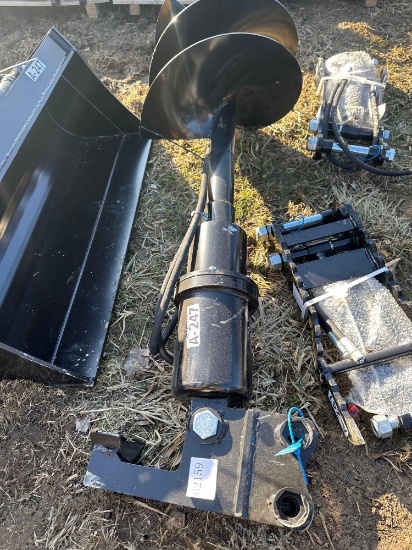 MINI-EXCAVATOR 16" HYD. AUGER