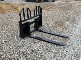 (Inv.52069) New Unused Lawsen Skid Loader Fork Attachment, 48