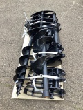 (Inv.52061) 2024 MIVA 9 Pc. Mini Excavator Attachment Set