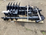 (Inv.52058) 2024 MIVA 9 Pc. Mini Excavator Attachment Set