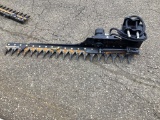 (Inv.52018) 2024 Sickle Bar Mower Mini Excavator Attachment, Hydraulic Powered
