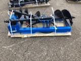 (Inv.52066) 2024 GIYI Hydraulic Auger Skid Loader Attachment Set, Includes 8