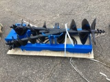 (Inv.52025) 2024 GIYI Hydraulic Auger Skid Loader Attachment Set, Includes 8