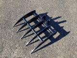 (Inv.52005) Miva Mini Excavator Rake Attachment Set