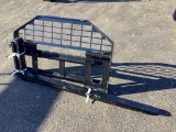(Inv.52003) New Unused GIYI Skid Loader Forks Attachment