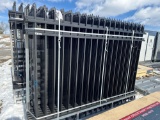 8FT x 6FT Powder Coated Steel Site Fence. Qty of(22)22pcs Fence panels