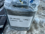 2 oil Drum 30 liter