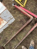 Pair of forks, no carriage
