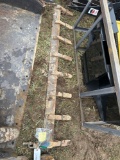 Skidsteer bucket teeth. 60