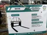 AGT SKIDLOADER PALLET FORKS