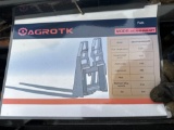 AGROTK SKIDSTEER PALLET FORKS
