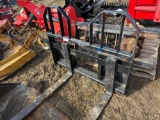 SKIDLOADER PALLET FORKS 48